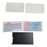 DROP Cherry Profile PBT Dyesub Keycaps Gradient Purple Base Kit 125 Keys Model