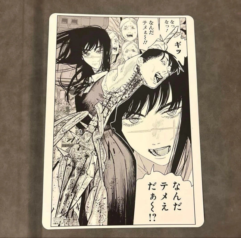 Chainsaw Man Volume 12 Asa Yoru Visual Board New Collectible Art Model