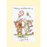 Bothy Threads  greating card counted cross stitch kit "You ll Do", XGC52, 10x16c Model
