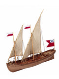 Double Boat 1/72 Wooden Ship Model Kit Static Naval Vessel Master Korabel Model