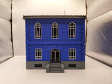 POLICE STATION ASSEMBLED PRINT ON DEMAND S SCALE BUILDING/DIORAMA Model