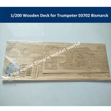 1/200 Scale Wooden Deck Chain for Trumpeter 03702 Bismarck Model Kits CYE009M Model