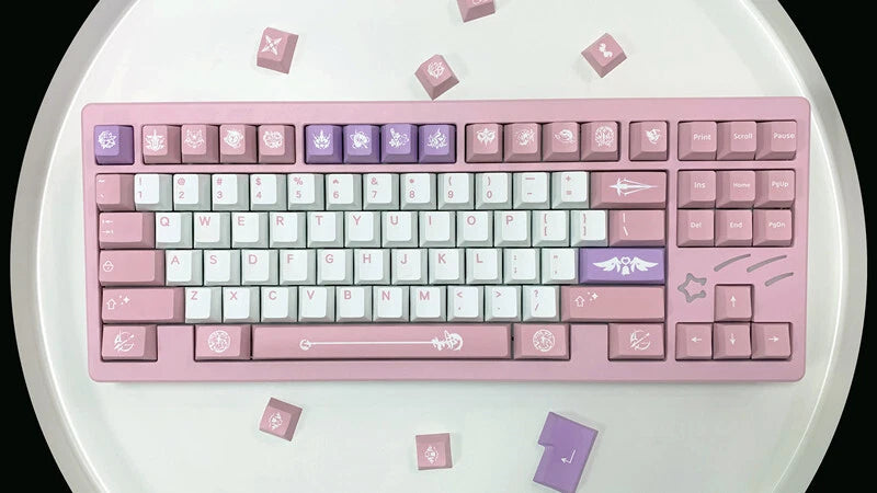 Honkai Impact 3 Elysia Keycaps For Cherry MX High Mechanical keyboard keycap Box Model
