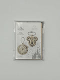 Disney Parks UGears Mechanical Models Mickey Two Wooden Puzzle Keychain-RARE-NEW Model
