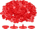 400 Set Plastic Snaps T5 round Resin No-Sew Button Plastic Snap Fasteners Kit fo Model