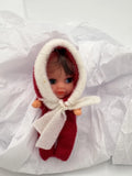 3¡± Mini Snow Baby Doll ? Plastic Figurine ? White Winter Christmas Display Decor Model