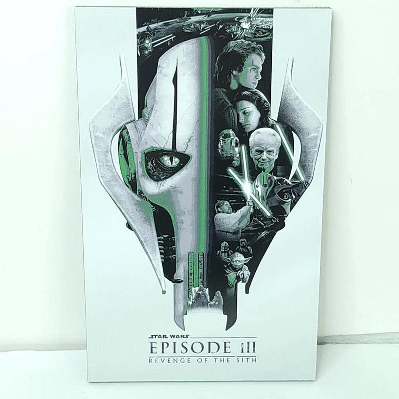 Revenge Sith Episode III Star Wars Wall Photo Art Board Print 11.75in x 7.25in Model