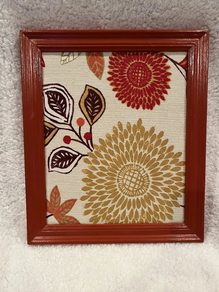 Photo & Memory Collage Board with Patterned Fabric. 11¡±x ¡°13 Model