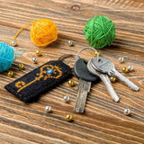 Cross-stitch kit on artificial leather "Key" Model
