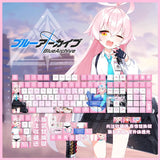 Archive Takanashi Hoshino Blue Mechanical Keyboards Thermal Sublimation Keycaps Model