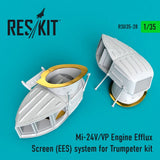Mi-24 (V,VP) Engine Efflux Screen - Trumpeter 1:35 ResKit RSU35-0028 Model