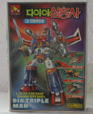 Vintage Korean Diaclone Big Powered Mach Land Earth Powered Copy Edison 1991 Model