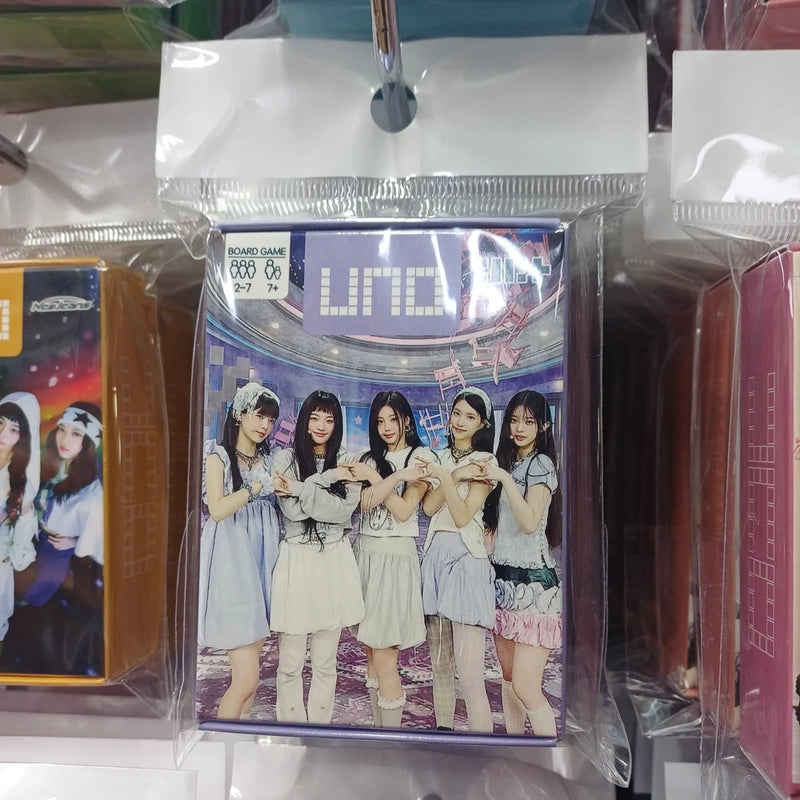 illit Uno Photo card Board Game Play Kpop Gift Fun Nice Girl Group Korea Model