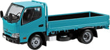 Aoshima Rakupla Snap Kit 1/32 Hino Dutro flatbed truck Turquoise Painted 17010 Model