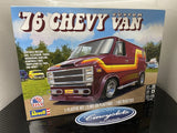 Revell '76 Chevy Custom Van 1:25 USA Made Factory Sealed Kit! 85-4490 Model