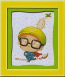 "Fly man" 11CT cross stitch Small kits  45cm*55cm good for beginner Model