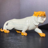 889g Rare Rammel Lion RARE crystal lion-Cup Figurine Carving Decor Model