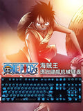 ONE PIECE RGB Mechanical Keyboard 3 Mode Connect Customized Lateral Carving Set Model