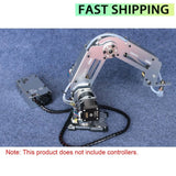 22C Full Metal Stepper Mechanical Arm with Motor DIY Kit Industrial Robot Model- Model