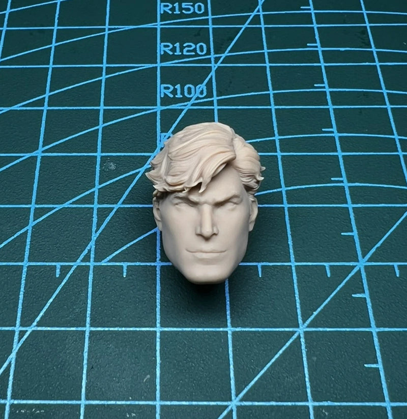 1/12  1/6 Unpainted New Hero Movie Head Carved Model Toys Model