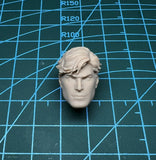 1/12  1/6 Unpainted New Hero Movie Head Carved Model Toys Model