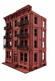 Dollhouse-"Carmine House" New York style building kit,  in 1;48th scale Model