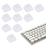 10Pcs XDA Profile Keycap Set PBT Mechanical Numeric Keypads, Light White Model