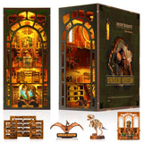 Book Nook Kit  DIY Miniature Museum Dollhouse & Tiny House 3D Wooden Puzzle, ... Model
