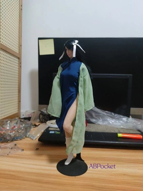 1Set Anime Female Taoist Dress Clothes Custom Model For 12" 1/6 Action Figure Model