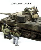 1/35 Die-casting Resin Model Assembly Kit, Consisting of 7 Members Unpainted Model