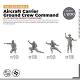 SSCR200018 1/200 Model Upgrade Parts Aircraft Carrier Ground Crew Command Model