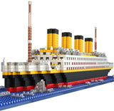 Titanic Ship Model Building Block Set, 3D Puzzle Sets DIY Educational Toys, Bric Model