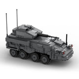 MOC-114159 Military Tank Armored Vehicle Model Building Kits 485 Pcs Model