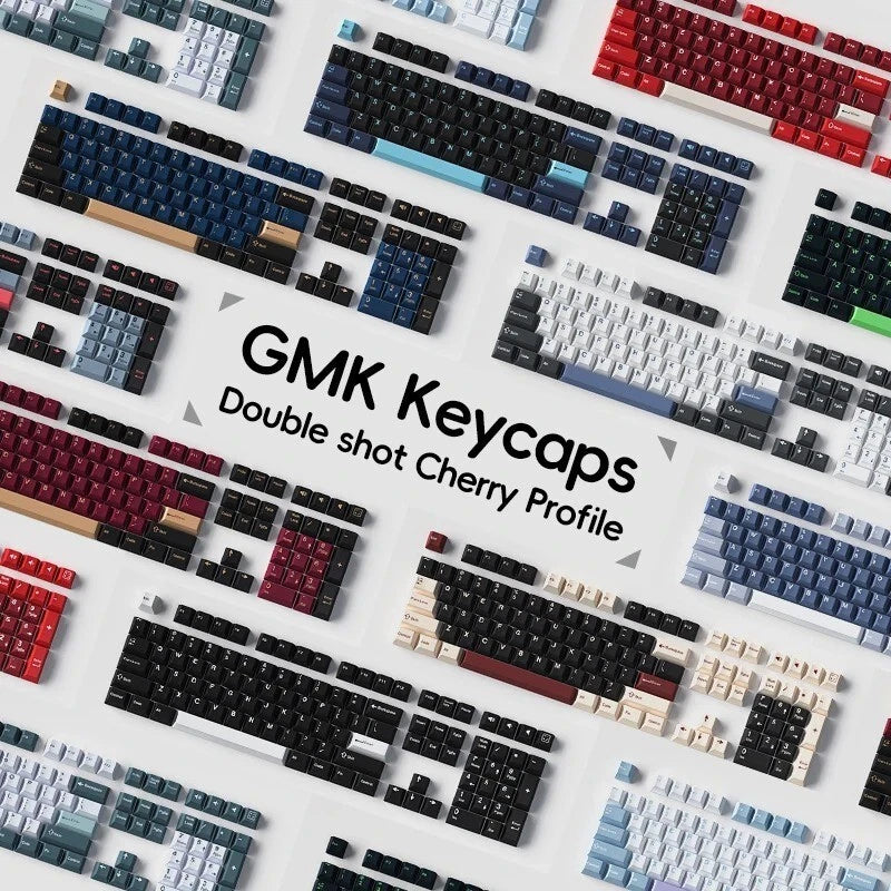 GMK Clone PBT Keycaps Double Shot Cherry Profile for Mechanical Keyboards Model