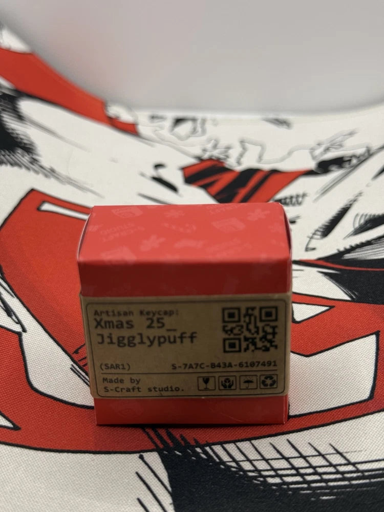 S-Craft Pok¨¦mon Artisan Jigglypuff Christmas 2025 Keycap - New/Unused/Unmounted Model