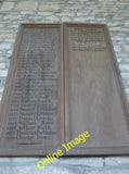 Photo 6x4 St Matthew, Rodmarton: incumbency board  c2014 Model