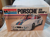 Vintage 1978 Monogram Porsche 924 Group 4  # 2112  1/24 scale Martini Model Kit Model