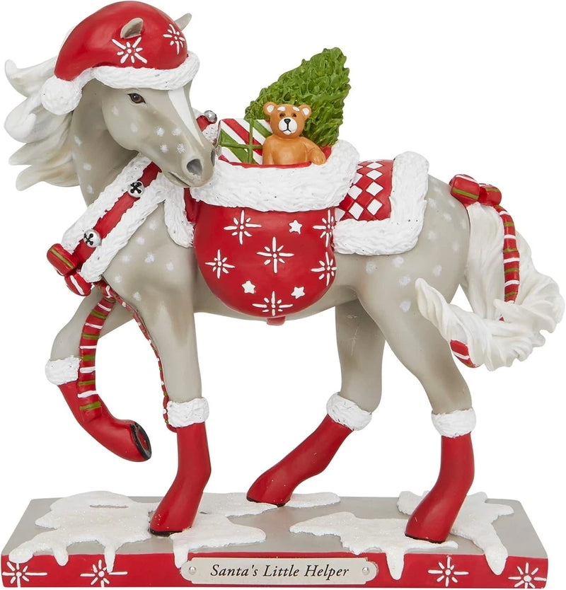 Trail of Painted Ponies Santa's Little Helper Horse Figurine 6007465 New RARE T Model