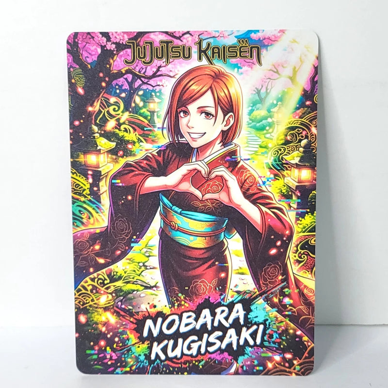 Nobara Jujitsu Kaisen Waifu Card Anime Girl Wall Art Oversized Board A4 Model