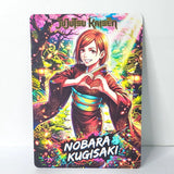 Nobara Jujitsu Kaisen Waifu Card Anime Girl Wall Art Oversized Board A4 Model