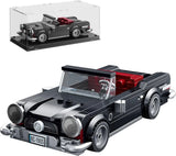 Super Sports Car Building Block Set with Display Case, Speed Race Car Building K Model