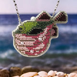 DIY Bead Embroidery Kit "Fugu" Sea Creatures Model
