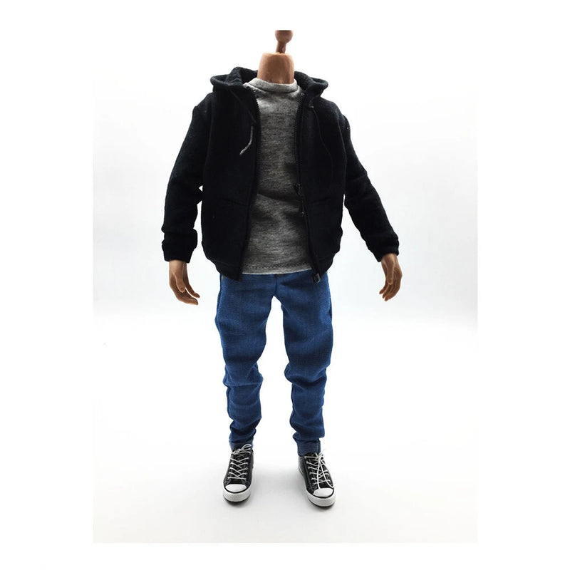 1/6 sweater Long Pants Hat Shoes Trend model Fit 12'' Action Figure Body Toys Model