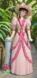 2015 Mrs. Albee, Pink Rose Lady ,Figurine ¨C Avon Award Statue. Model
