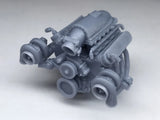 1/24 LS3 Twin Turbo Engine, Aoshima, Fujimi, Tamiya, Revell, Monogram Model