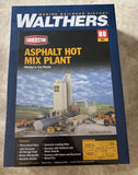 HO Scale Walthers Conerstone Black Gold Asphalt Hot Mix Plant Kit  933-3085 Model