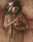 Needlework Crafts Full Embroidery DIY Counted Cross Stitch Kit 14 ct The Red Pot Model