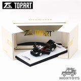 Topart 1:64 NSX-R??NA2??2002-05 Metallic Black Diecast Model Car Model