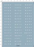 Super Detail Up 1:200 WWII Japan Navy Ship Charaters Model Kit Marine Decal Model