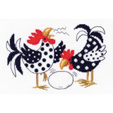 RTO counted Cross Stitch Kit "Cheerful mood" C275, 10,5x12,5 cm, DIY Model